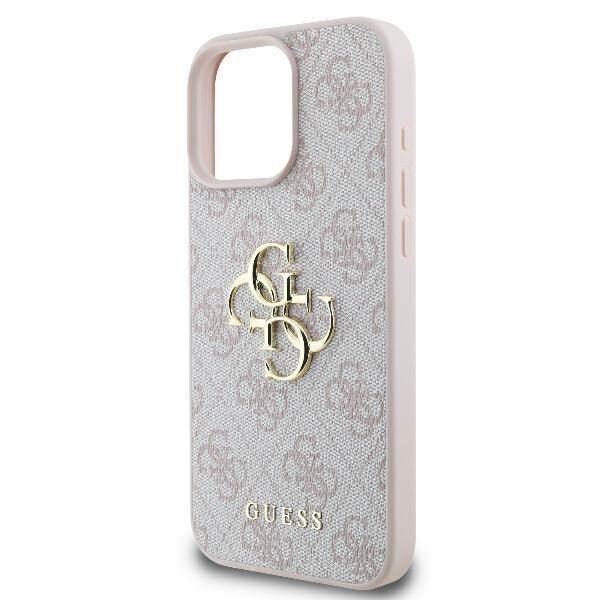 Guess 4G Big Logo Case for iPhone 16 Pro Max 6.9" Pink - GUHCP16X4GMGPI