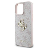 Guess 4G Big Logo Case for iPhone 16 Pro Max 6.9" Pink - GUHCP16X4GMGPI