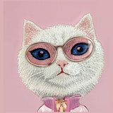 Nimmy Cool & Cute 2.0 White Rich & Beauty Cat Case with MagSafe for iPhone 17 6.3" Pink - N-KMLL-IP17-04