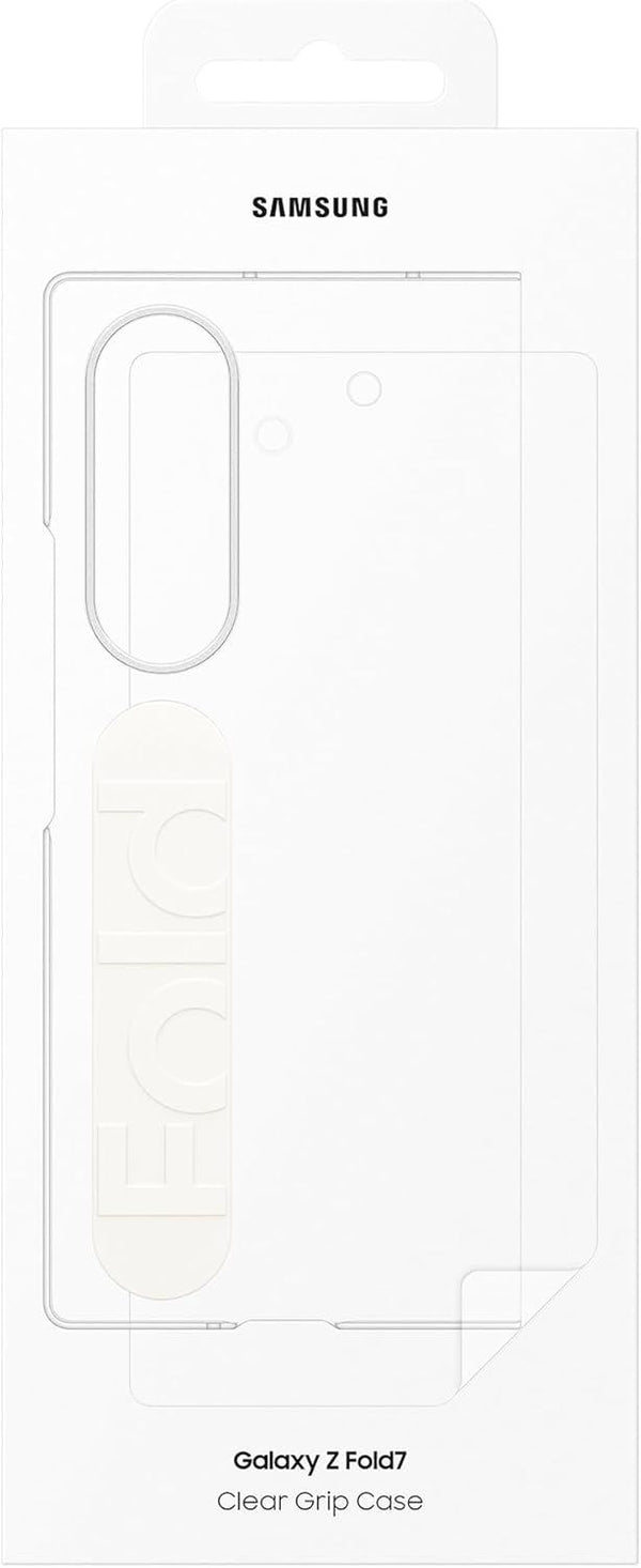Samsung Galaxy Z Fold 7 8.0" Clear Case with Grip Stand - EF-QF966CTEGWW