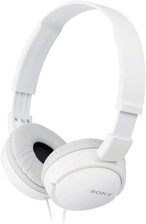 Sony MDR-ZX110 Over Ear Wired 3.5mm Headset White - MDR-ZX110/WZ
