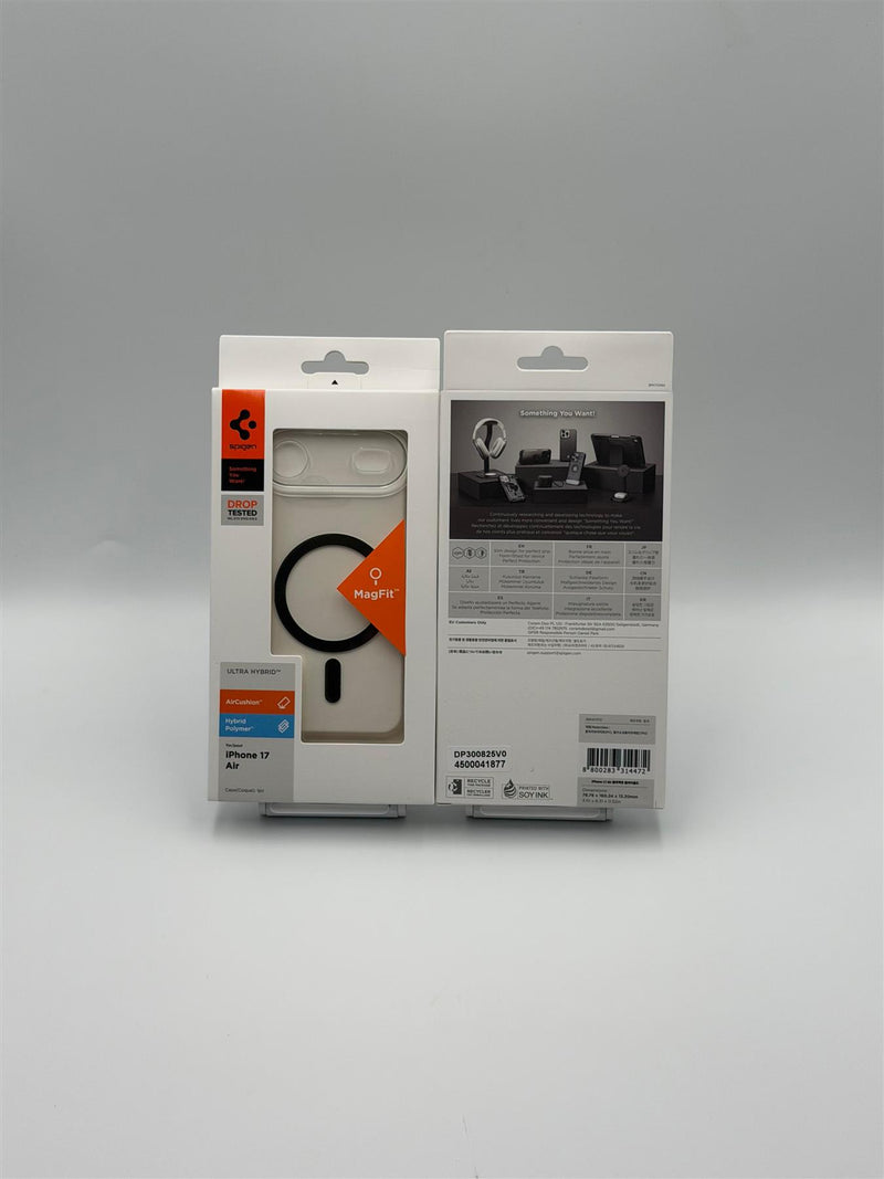 Spigen Ultra Hybrid MagSafe Case for iPhone 17 Air 6.5" Clear/Gold - ACS10315