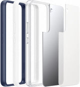 Samsung Galaxy S22 Frame Cover Navy - EF-MS901CNEGWW