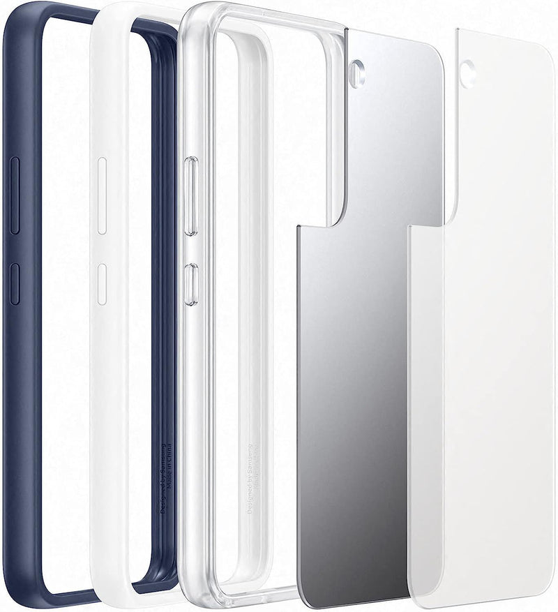Samsung Galaxy S22 Frame Cover Navy - EF-MS901CNEGWW