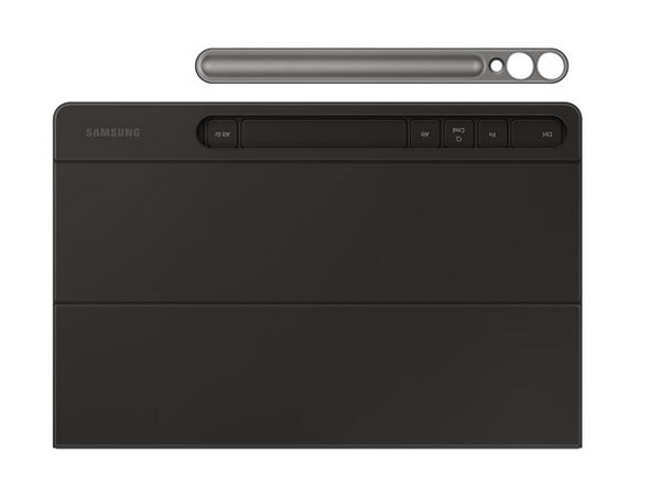 Samsung Galaxy Tab S9/S10 Plus FE 12.4" Book Cover French Keyboard Slim Black - EF-DX820BBEGFR