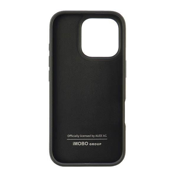 Audi Synthetic Leather Hardcase for iPhone 16 Pro 6.3" Black - AU-TPUPCI16P-GT/D2-BK
