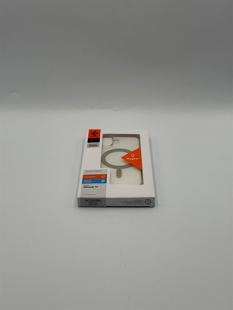 Spigen Ultra Hybrid MagSafe Case for iPhone 17 6.3" Clear/Gold - ACS10382