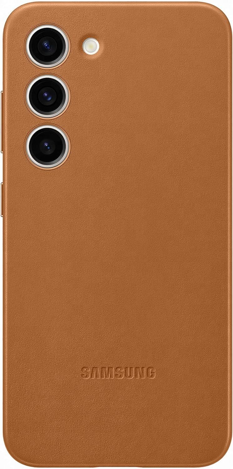 Samsung Galaxy S23 Leather Case Camel - EF-VS911LAEGWW