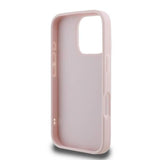 Karl Lagerfeld Quilted Signature Case for iPhone 16 Pro 6.3" Pink - KLHCP16LPQDSMGP