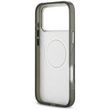 Karl Lagerfeld IML Glitter Karl & Choupette Heads Logo Case with MagSafe for iPhone 17 Pro Max 6.9" Black - KLHMP17XHMKBKCHOK