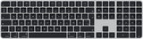 Apple Magic Keyboard with Touch ID & Numeric Keypad Danish Black A2520 - MMMR3DK/A