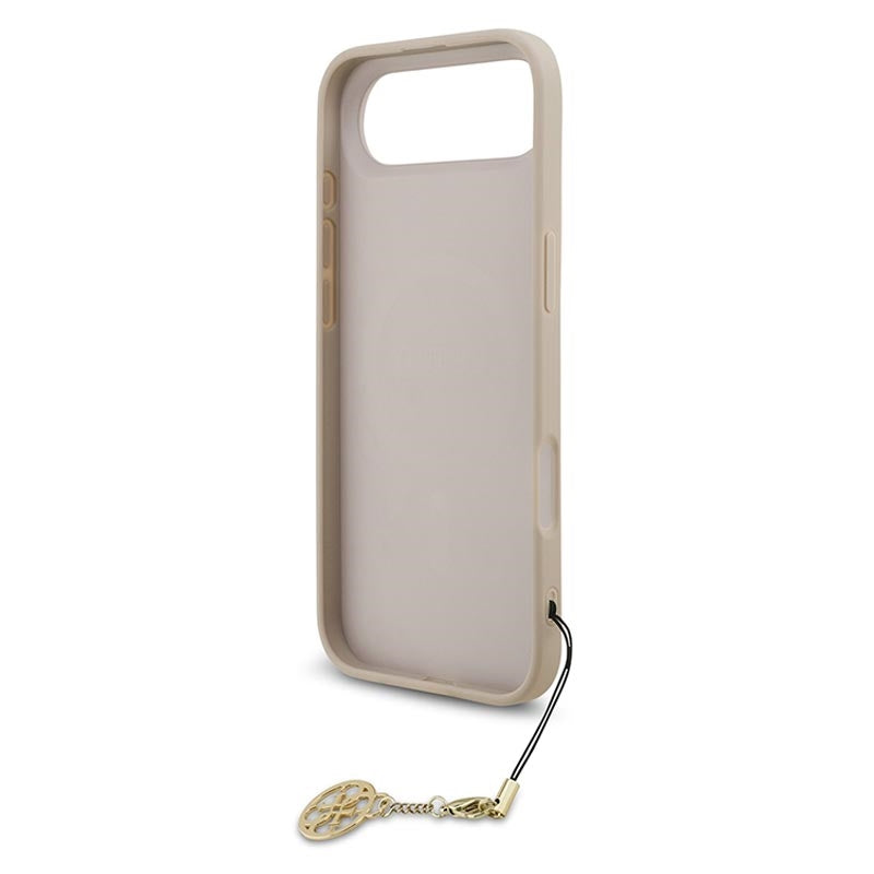 Guess 4G Charms Case for iPhone 17 Air 6.5" Tone on Tone Brown - GUHMP17MGF4GCW