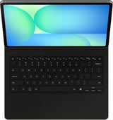 Samsung Galaxy Tab S10 Plus FE 13.1" Book Cover British Keyboard AI Key Black - EF-DX625BBEGGB