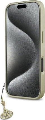 Guess 4G Charms Collection case for iPhone 16 Pro Max 6.9" Black - GUHCP16XGF4GGR