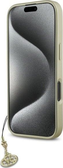 Guess 4G Charms Collection case for iPhone 16 Pro Max 6.9" Black - GUHCP16XGF4GGR