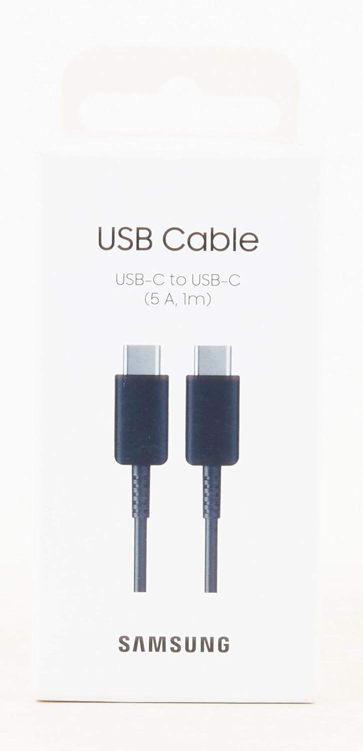 Samsung 1M 5 Amp USB C to USB C Cable Black - EP-DN975BBEGWW