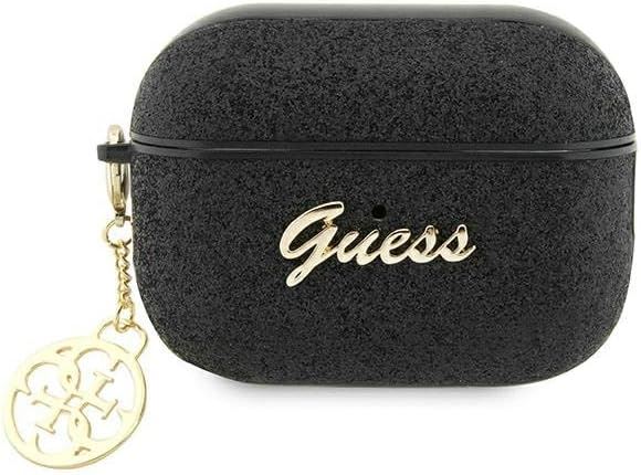 Guess Glitter Flake 4G Charm Collection for Airpods Pro 2 Black - GUAP2GLGSHK