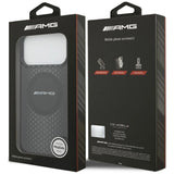 AMG Double Layer Transparent Graphics Case with MagSafe for iPhone 17 Pro Max 6.9" Black - AMHMP17X24HHGPK