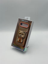 Nimmy Cool & Cute 2.0 Bear Case with MagSafe Stand for iPhone 17 Air 6.5" Brown Orange - N-YJKM-CXZJZH-IP17-AIR-011-B