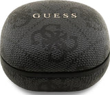 Guess 4G Classic Metal Logo TWS ENC Headphones Black - GUTWST3P4EGK