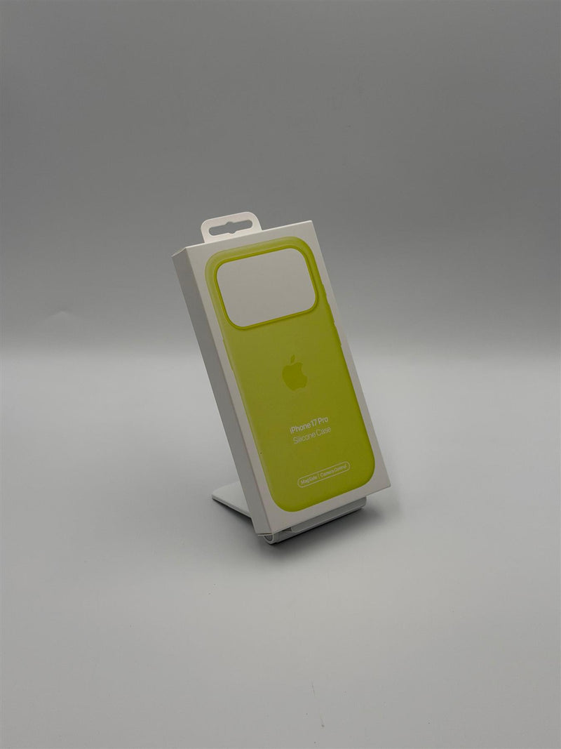 Apple Silicone Case with MagSafe for iPhone 17 Pro 6.3" Neon Yellow A3559 - MGFF4ZM/A