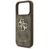 Guess 4G Big Logo Case for iPhone 17 Pro Max 6.9" Brown - GUHCP17X4GMGBR