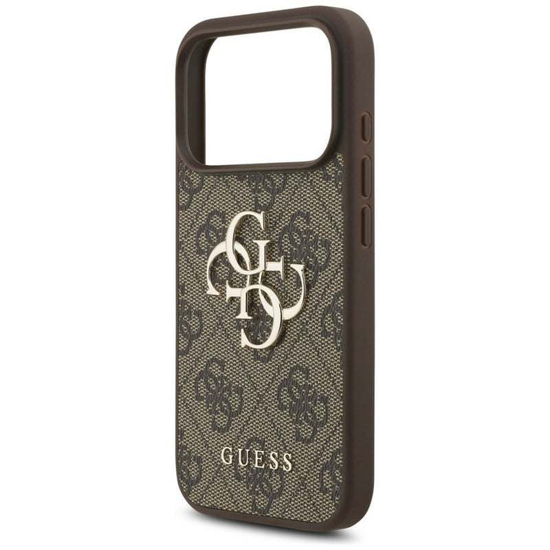 Guess 4G Big Logo Case for iPhone 17 Pro Max 6.9" Brown - GUHCP17X4GMGBR