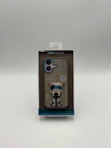 Nimmy Cool & Cute 2.0 Terrier Dog Case with MagSafe for iPhone 17 6.3" Grey Blue - N-KMLL-IP17-019-A