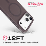 Tech21 Evo Pulse Fauxven Case with MagSafe for iPhone 17/18 Pro Max 6.9" Cherry - T21-11679