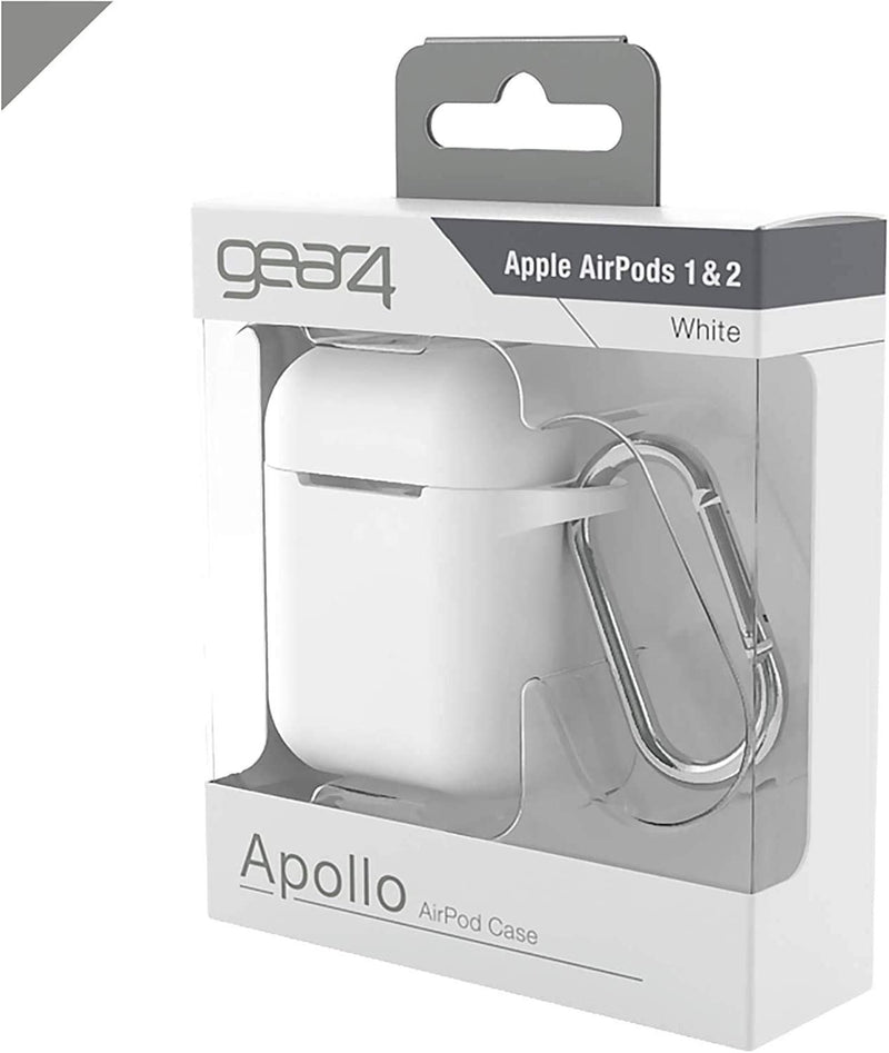 Gear4 Apollo Airpods 1/2 Case White - 702004151