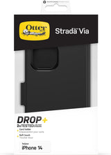 Otterbox Strada Series Via for iphone 14 6.1" Black 77-89683