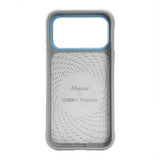 Nimmy Big Eye Cute Pet Silver Shaded Cat Case with MagSafe for iPhone 17 Pro Max 6.9" Grey Blue - N-XDY-IP17-PRO-MAX-023