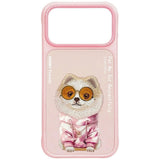Nimmy Glass Cool Dog Case with MagSafe for iPhone 17 Pro 6.3" Pink - N-YJ-IP17-PRO-031
