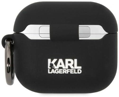 Karl Lagerfeld Silicone Cover for Airpods 3 Black - KLA3RUNCHK