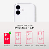 Tech 21 Evo Crystal with MagSafe for iPhone 16 6.1" Black - T21-10857