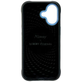 Nimmy Cool & Cute 2.0 Little Rich Tycoon Dog Case with MagSafe for iPhone 17 6.3" Black Blue - N-KMLL-IP17-01