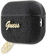 Guess Glitter Flake 4G Charm Collection for Airpods Pro 2 Black - GUAP2GLGSHK