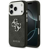 Guess Big 4G Classic Logo Case for iPhone 17 Pro Max 6.9" Black - GUHCP17XP4G4SMCK