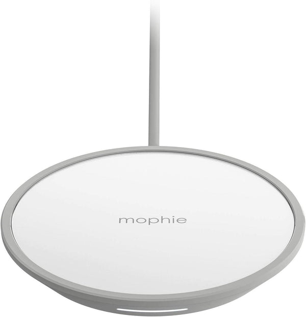 Mophie Qi 7.5W 2 in 1 Wireless Charging Stand White UK Plug - 401305735