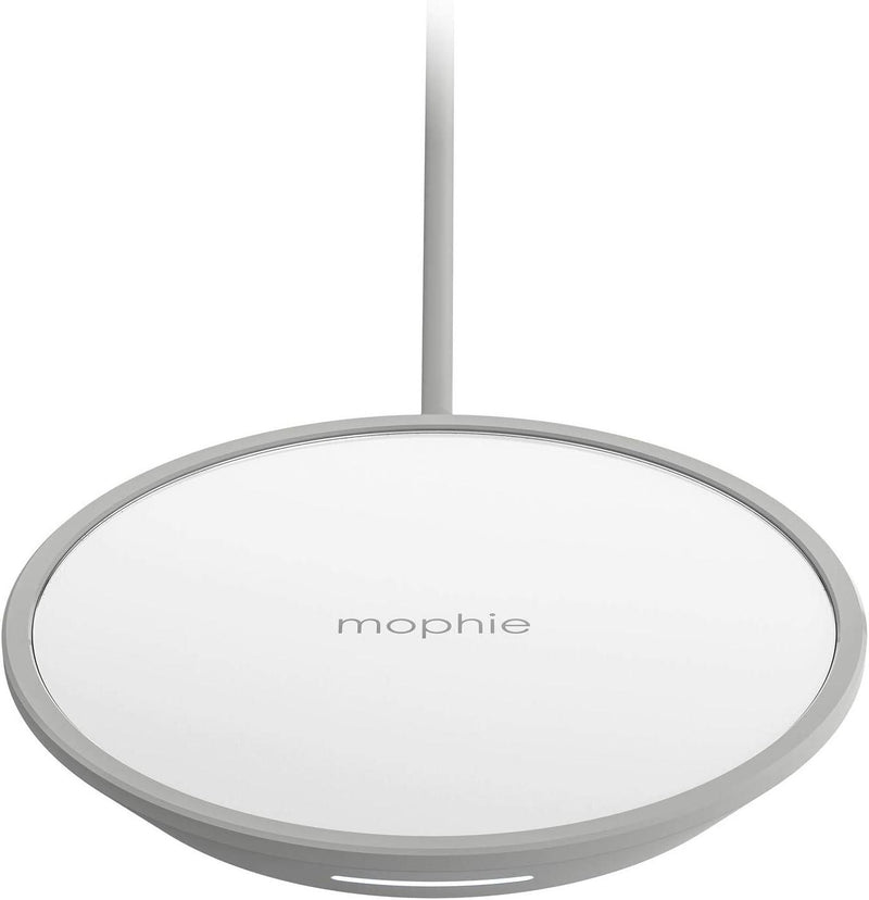 Mophie Qi 7.5W 2 in 1 Wireless Charging Stand White UK Plug - 401305735
