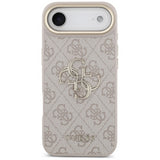 Guess Big 4G Classic Logo Case for iPhone 17 Air 6.5" Rose Gold - GUHCP17M4GMGCPI