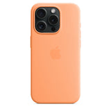 Apple Silicone Case with MagSafe for iPhone 15 Pro 6.1" Orange Sorbet A3125 - MT1H3ZM/A