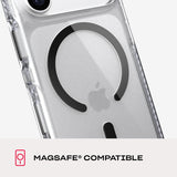 Tech21 Evo Crystal Case with MagSafe for iPhone 17/18 Pro 6.3" Clear Black - T21-11640