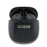 Guess Printed Classic Logo TWS Wireless Earphones Black- GUTWSJ14ESGK