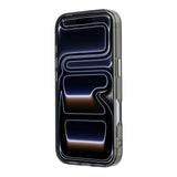 Guess IML Ring Stand 360 Script Metal Logo Case with MagSafe for iPhone 17/18 Pro 6.3" Black - GUHMP18L6HCCMSK