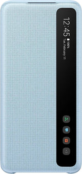 Samsung Galaxy S20 Smart Clear View Cover Blue - EF-ZG980CLEGEU
