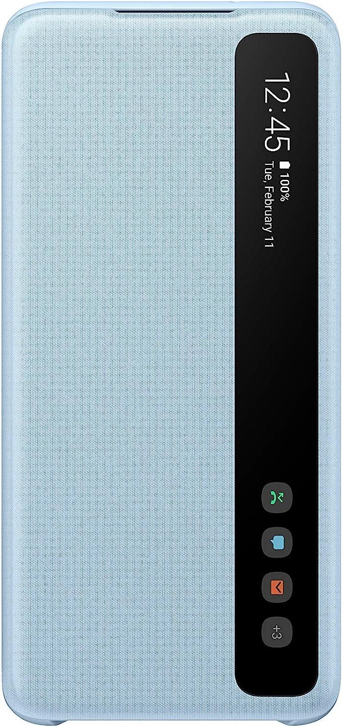 Samsung Galaxy S20 Smart Clear View Cover Blue - EF-ZG980CLEGEU