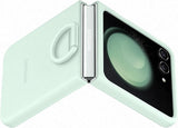 Samsung Galaxy Z Flip 5 Silicone Case with Ring Ocean Green - EF-PF731TMEGWW
