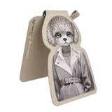 Nimmy Fashion & Cute Teddy Series Embroidery Magnetic Stand with MagSafe Brown - N-CXMC-ZJKT-14