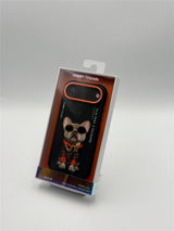 Nimmy Glasses Cool Dog Case with MagSafe for iPhone 17 Air 6.5" Black Orange - N-YJ-IP17-AIR-01